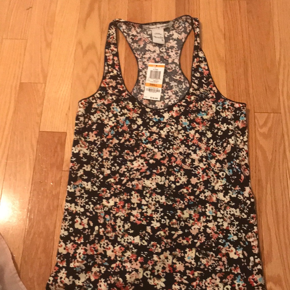 Floral tank top